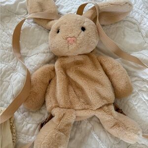 Plush Bunny Backpack